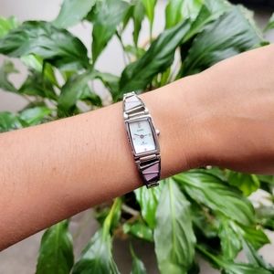 Sekonda Diamond Silver & Pink Watch